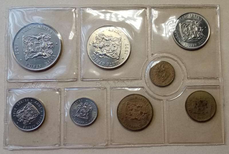 1977 Uncirculated Mint pack set (R1-1/2c) mintage: 20000