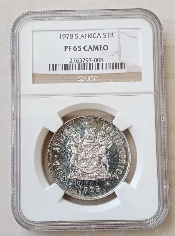 Scarcer grade 1978 Proof silver R1 NGC PF65 Cameo (Pop 3 - Only 7 higher)