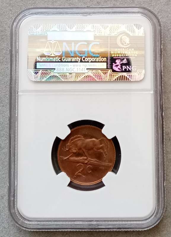 High grade 1978 proof 2c NGC PF66 BN (Pop 2)- Only 2 higher
