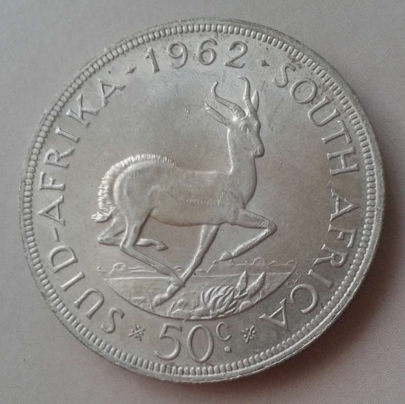 Scarcer 1962 Republic silver 50c (low mintage)