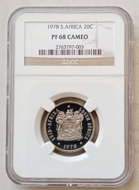 1978 Proof 20c NGC PF68 Cameo (Top Pop)