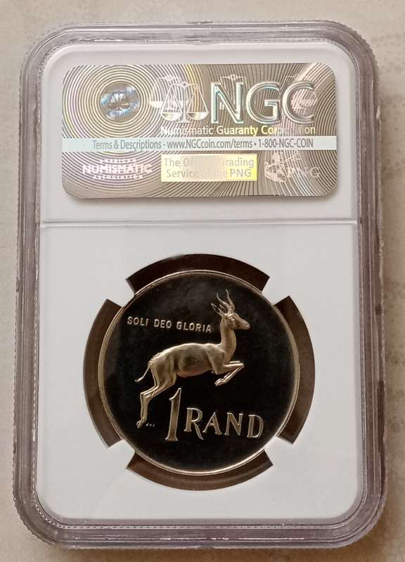 1976 Republic proof silver R1 NGC PF63 Cameo