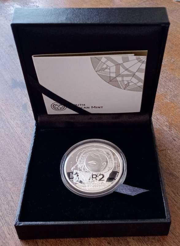 2018 Republic 1oz proof silver R2 in box incl.certificate  - Computed Tomography