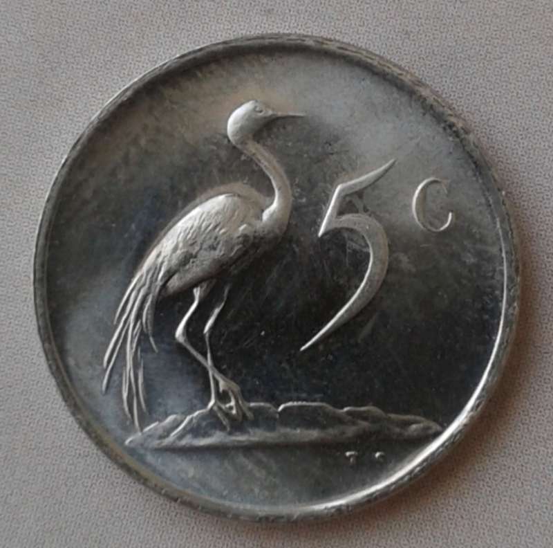1982 Republic uncirculated nickel 5c