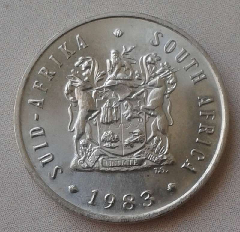 1983 Republic uncirculated nickel 5c