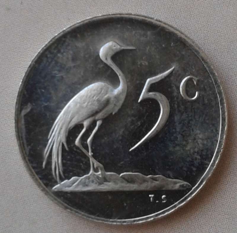 1983 Republic proof nickel 5c