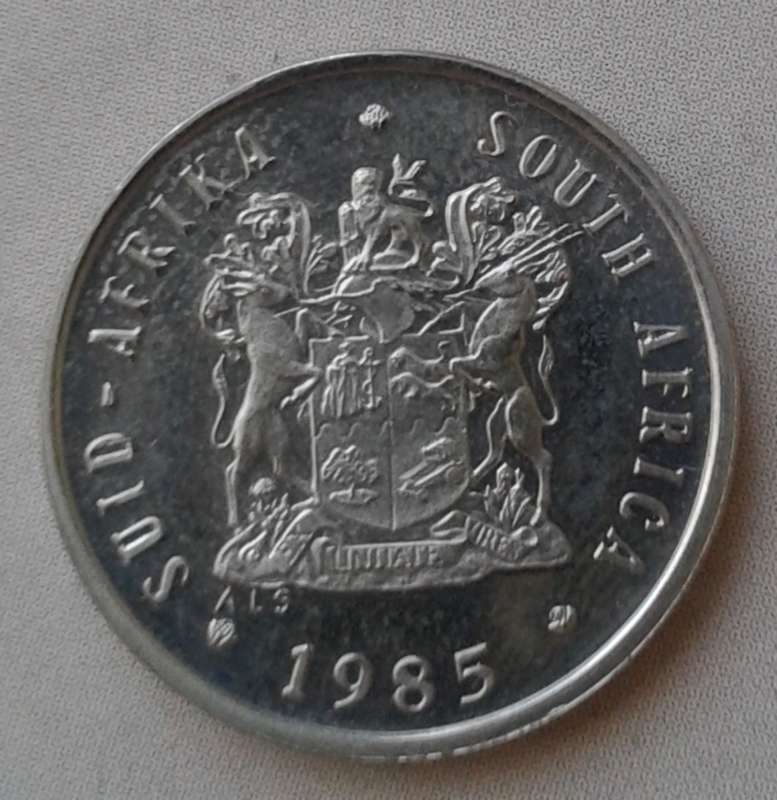 1985 Republic uncirculated nickel 5c