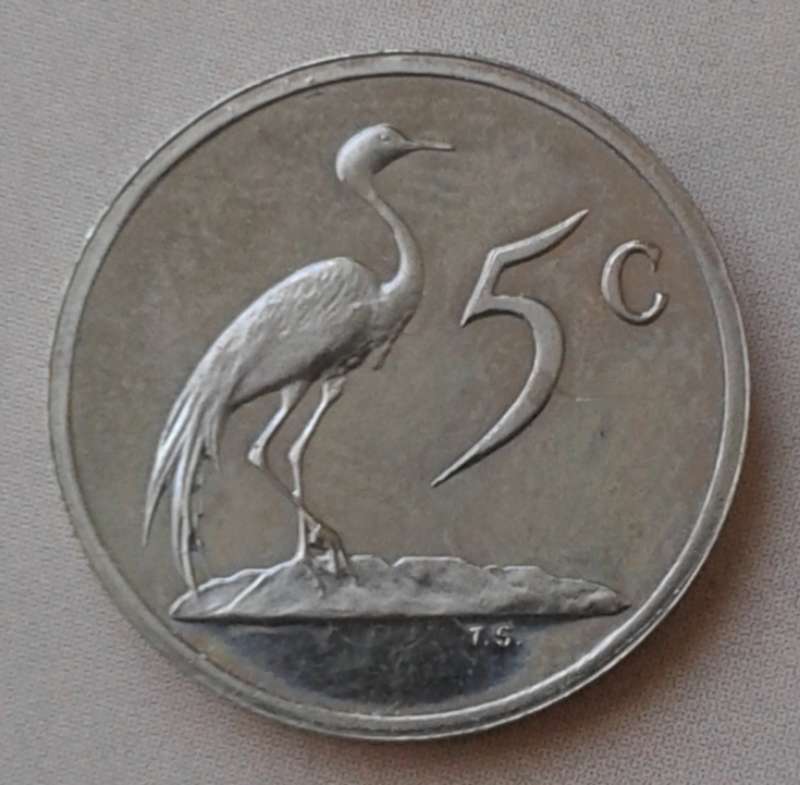 1988 Republic uncirculated nickel 5c