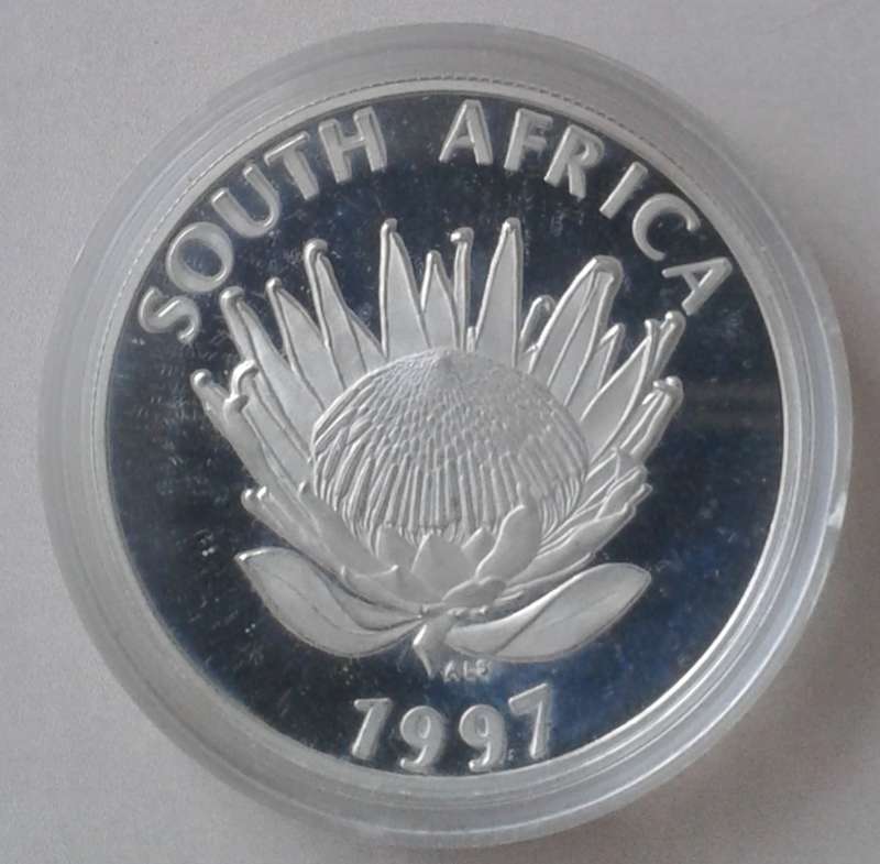 1997 Women proof silver R1 in box incl.certificate