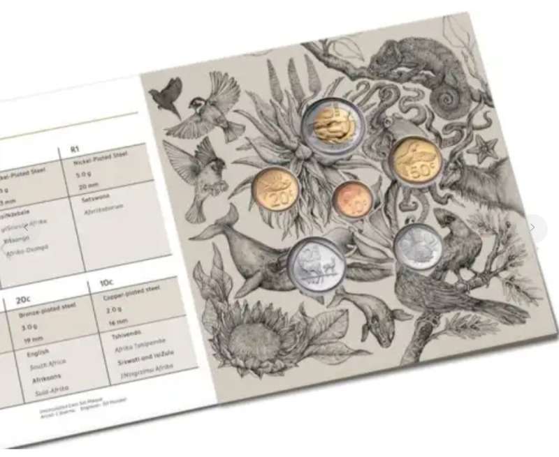 2023 S.A new coinage uncirculated Mint set (Sealed)