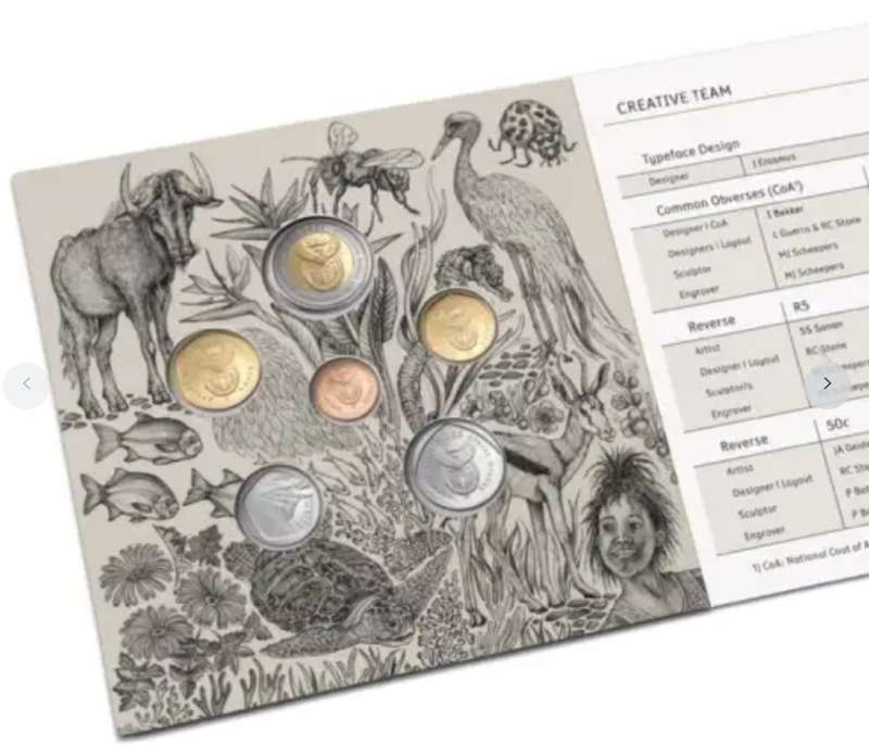 2023 S.A new coinage uncirculated Mint set (Sealed)