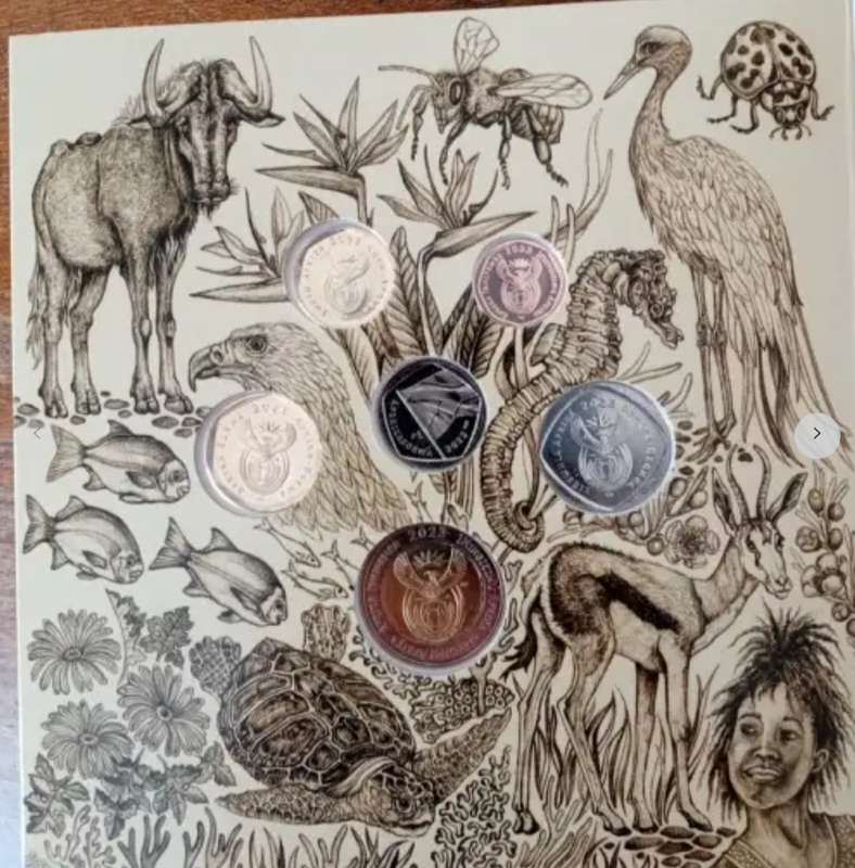 2023 S.A new coinage uncirculated Mint set (Sealed)