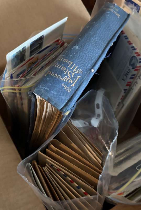 BULKLOT SALE - Box full of world mixture on/off paper, plus old album ,covers and packets of stamps