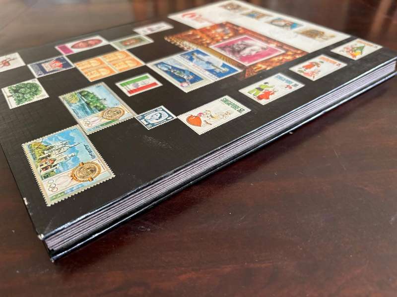 BULKLOT - SWA  8 double side pages stockbook with control blocks,singles,strips, minisheets.