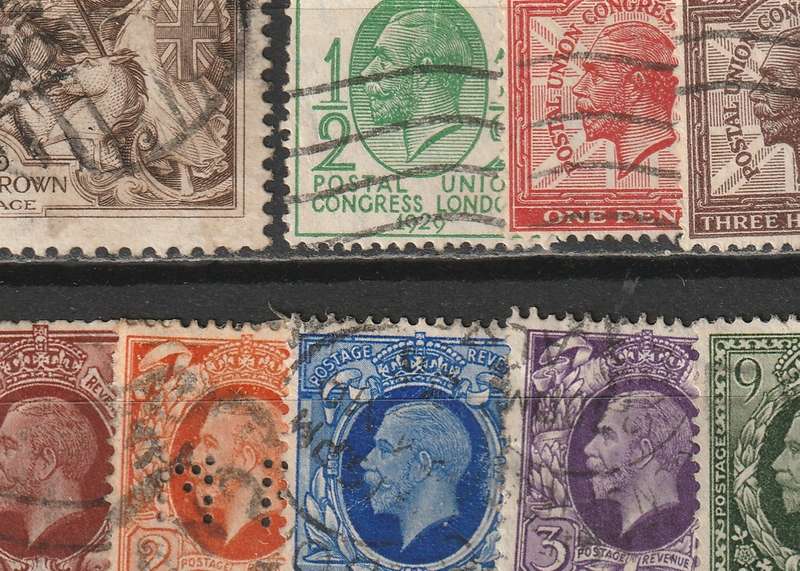 BULKLOT SALE - England early issues mint and used (100 stamps)