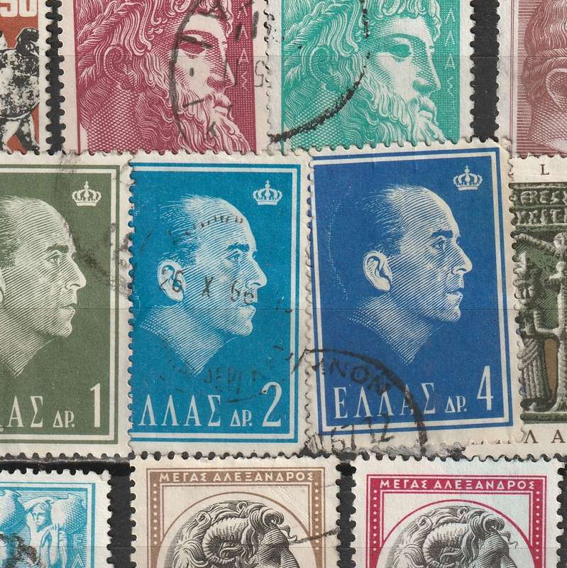 BULKLOT SALE - Greece early issues used (100 stamps)