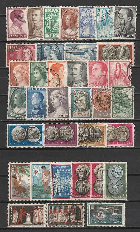BULKLOT SALE - Greece early issues used (100 stamps)