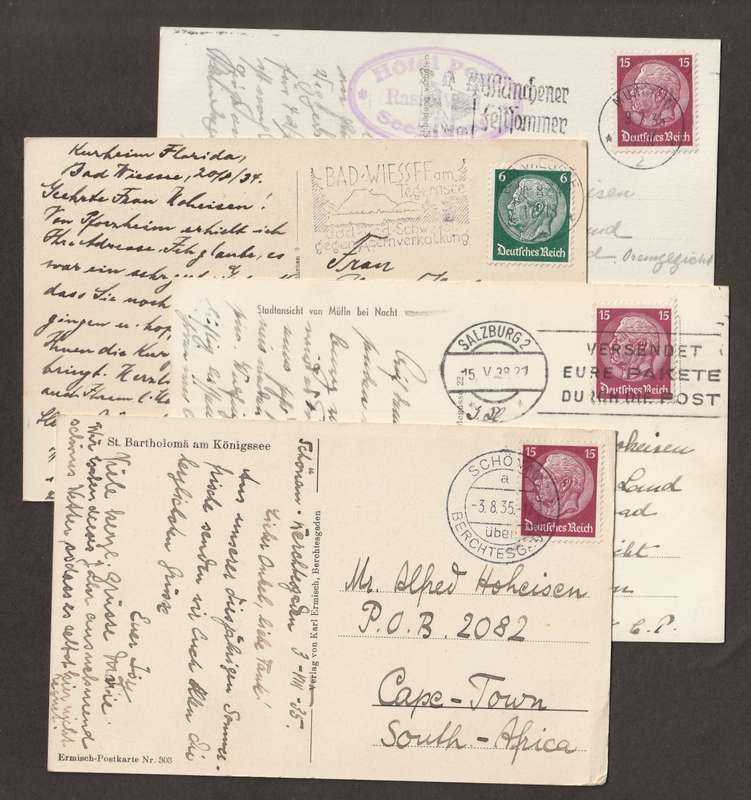 BULKLOT -  Germany Nice selection of postal history on early postcards(4)