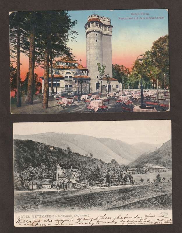 BULKLOT -  Germany Nice selection of postal history on early 1900 postcards(4)