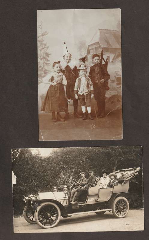 BULKLOT -  Germany Nice selection of postal history on early 1900 postcards(4)