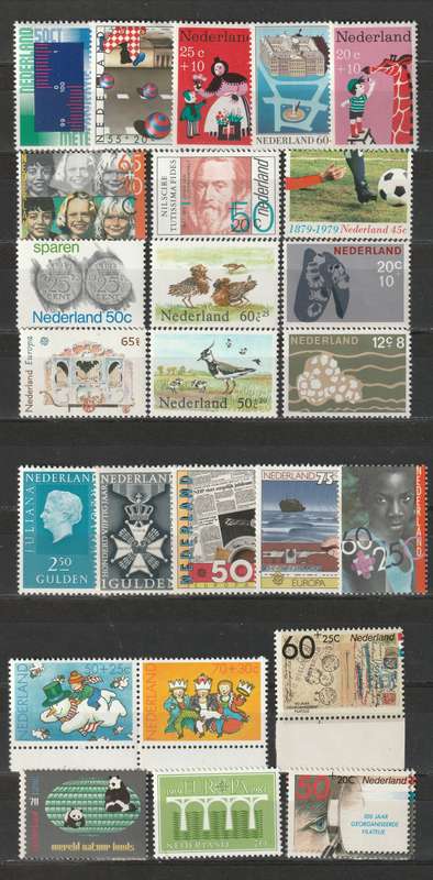 BULKLOT SALE - NEDERLAND  Part sets and commemorative issues  VF **MNH** (80 stamps)