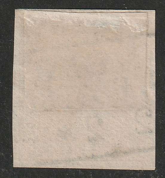 GERMAN STATES - PREUSSEN  1858  3sgr yellow  (Hatched background) imperforated.