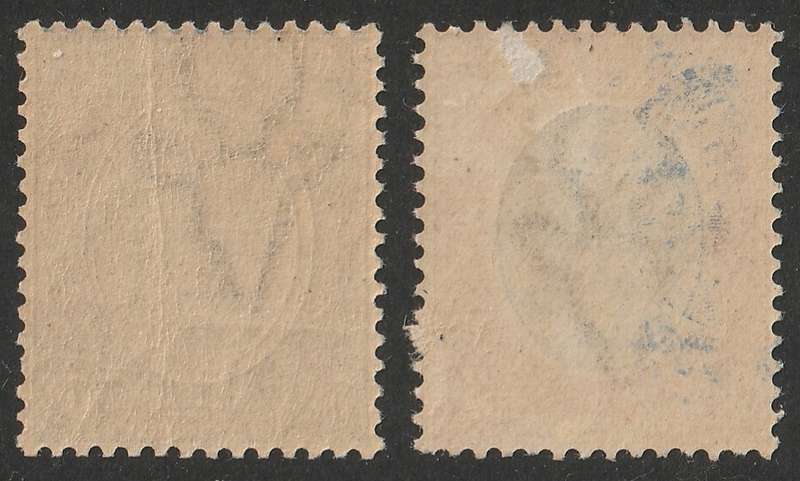 UNION  - KINGS HEADS 1913  3d ultramarine and black & orange  *MM/MNH**