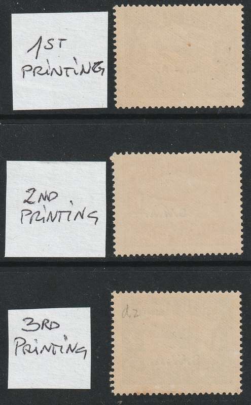 SWA - 1930  AIRMAIL 2 x 4d and 1s from all printings  **MNH**