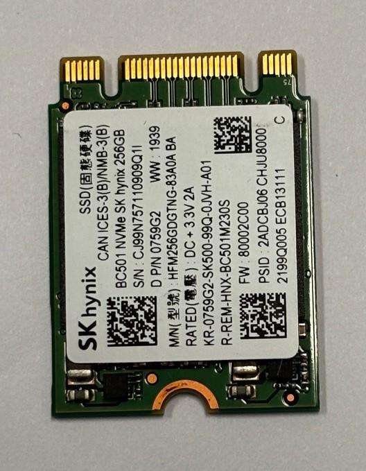 SSD - 256GB SKY Hynix