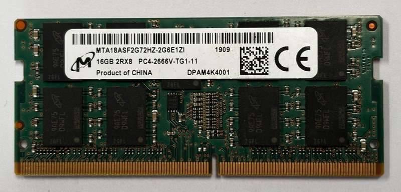 RAM - 16GB MICRON