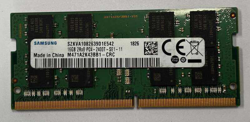 RAM  - 16GB Samsung