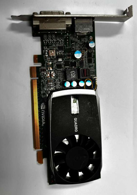 Nvidia Quadro 600 card