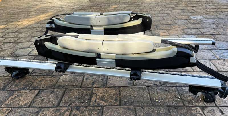 Thule roof rack with SUP cradle