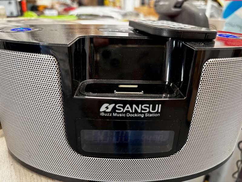 iPad dock and Radio