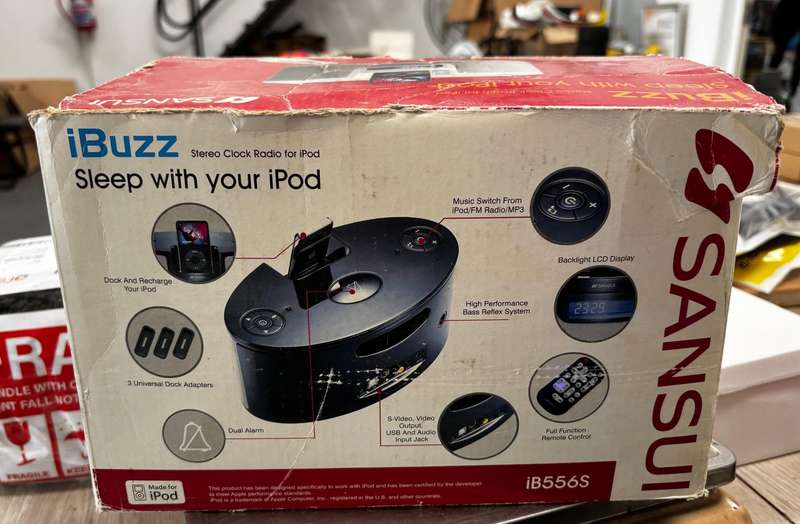 iPad dock and Radio