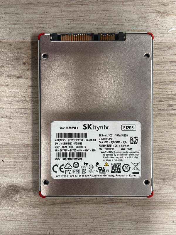 SSD - 512GB SK Hynix