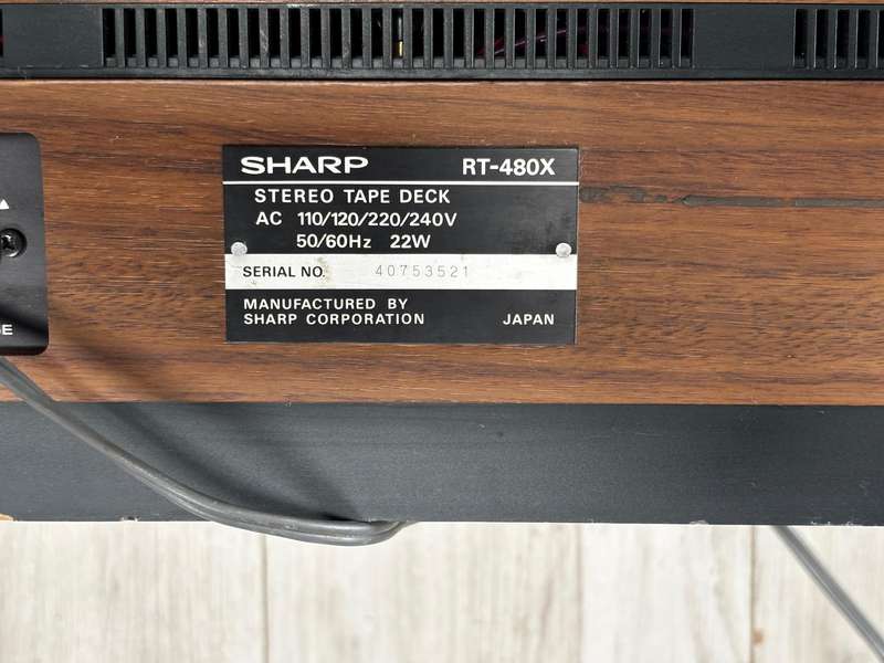 Stereo tape deck