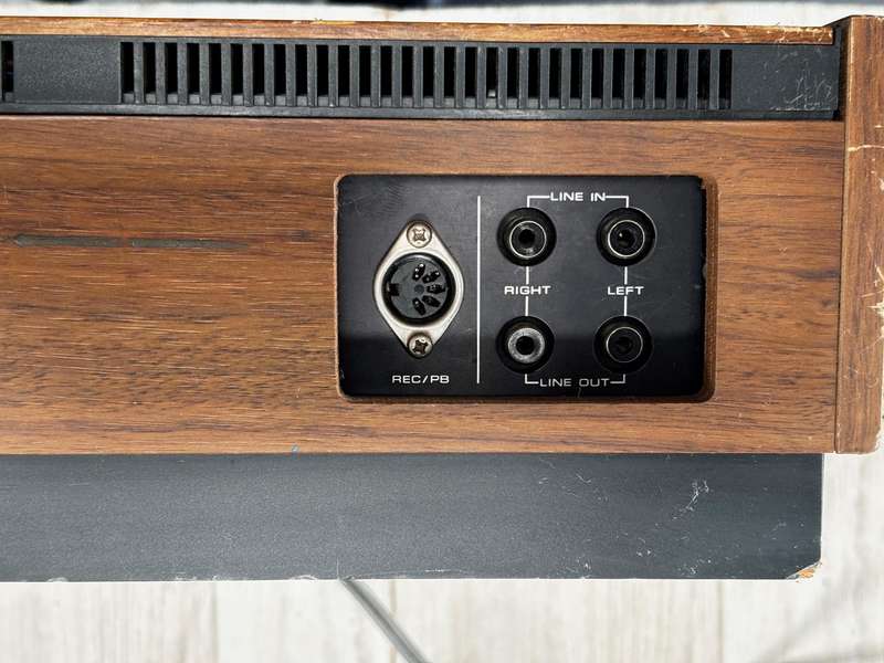 Stereo tape deck