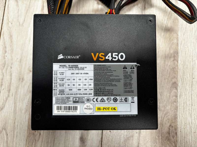 Corsair Power Supply
