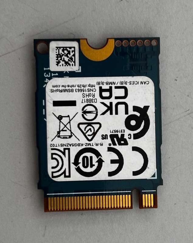 NVMe - 512GB KIOXIA