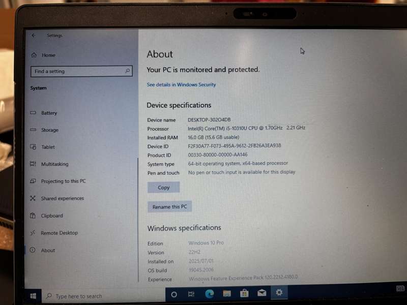 Dell Latitude 5410 - NEEDS WORK