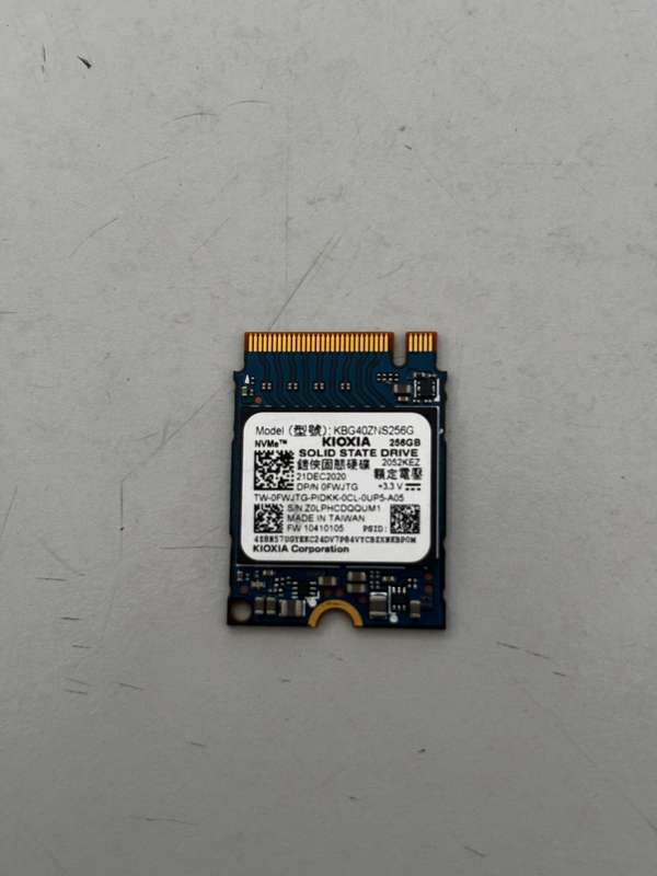 NVMe - 256GB KIOXIA