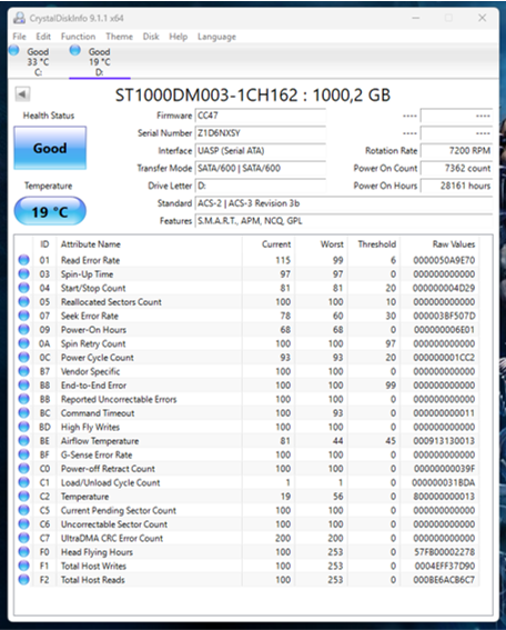 HDD - 1TB Seagate Barracuda