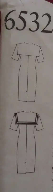 NEW LOOK PATTERNS 6532 SEVEN SIZES IN ONE 6 - 18 COMPLETE SEWING PATTERN