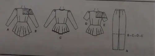 McCALLS 5727 TWO PIECE DRESS SIZE 20 - SEE LISTING SEWING PATTERN