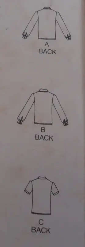 BUTTERICK 3450 GIRL`S BLOUSES SIZE 7 YEARS COMPLETE SEWING PATTERN