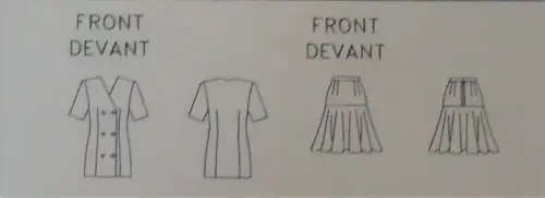 BUTTERICK PATTERN 3528 TOP & SKIRT SIZES 12-14-16 COMPLETE SEWING PATTERN