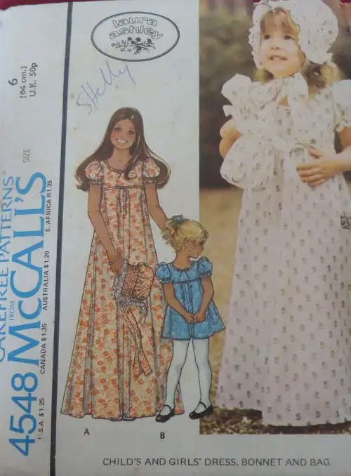 SIMPLICITY 9344 GIRLS A-LINE DRESS SIZE 4 CHEST 58 CM COMPLETE   SEWING PATTERN       SEWING PATTERN