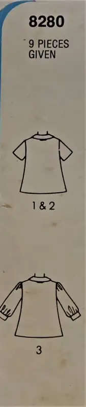 SIMPLICITY 8280 TODDLER DRESS SIZE 3 YEARS COMPLETE SEWING PATTERN
