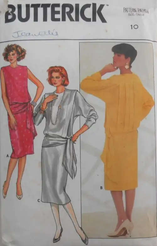 BUTTERICK 3337 TOP & SKIRTS SIZE 12 COMPLETE SEWING PATTERN